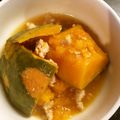 MiffyTulip's cooksnap of when they made 定番！かぼちゃと鶏ひき肉のそぼろ煮.