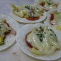 ちばたま's cooksnap of when they made マカロニサラダｄｅパリパリピザ.