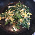 ゆままやたん's cooksnap of when they made 簡単！ほうれん草の卵とじ！！弁当にも！.
