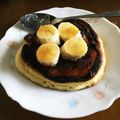 kazu1962's cooksnap of when they made 完熟バナナのパンケーキ♪.