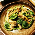 まりおっかあ's cooksnap of when they made こごみとしめじのマヨネーズ炒め❤️.