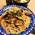 ｂｅｒｒｙ＋'s cooksnap of when they made 鍋ひとつで☆あさりとトマトのスープスパ.