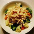 みきんこ✿'s cooksnap of when they made レンチン！だけの温野菜♡蒸し鶏も一緒に♡.
