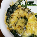 amjkao's cooksnap of when they made 簡単一品☆ほうれん草のチーズ焼き.