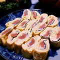 越後のさくらもち's cooksnap of when they made 明太子とチーズのだし巻き卵.