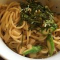 megomo's cooksnap of when they made 辛子明太子de筍と新玉ねぎのスパゲティ.