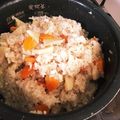 だ、だんだあぁーん's cooksnap of when they made 筍ごはん with 炊飯器★.