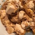 ☆chocola's cooksnap of when they made 甘辛絶品～♡豆腐と挽き肉の卵とじ.