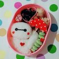 kazupooh77's cooksnap of when they made ベイマック ヒロ キャラ弁.