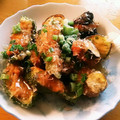 ちはるあきうめち's cooksnap of when they made 茄子はさみ揚げ☆とろ～りあんかけ☆.
