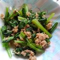 クックメイ☆'s cooksnap of when they made 味付け不要！小松菜とシーチキンの炒め物.
