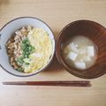 クックJ4U3IS☆'s cooksnap of when they made 簡単おいしい鶏そぼろ丼.