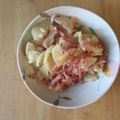 書セラピスト流香's cooksnap of when they made ポテトベーコンチーズのガーリック炒め♡.