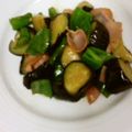 バウンド's cooksnap of when they made 簡単♪なすとピーマンとベーコン炒め.