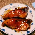 クックU44MLB☆'s cooksnap of when they made ブリの照り焼き.