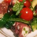 KOSSY４１'s cooksnap of when they made タコとキュウリのマリネ.