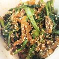 ジャミサマコ's cooksnap of when they made かぶの葉のごま炒めおひたし.