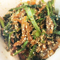 ジャミサマコ's cooksnap of when they made かぶの葉のごま炒めおひたし.