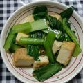なおつん0802's cooksnap of when they made 小松菜と厚揚げのペペロンチーノ.