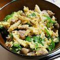 ma04tsu's cooksnap of when they made コストコのプルコギで他人丼♪.