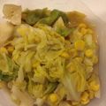 ソワカ's cooksnap of when they made #春キャベツとコーンのさっと煮.