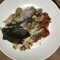 pipipipiin's cooksnap of when they made 電子レンジで簡単！真鯛の洋風兜蒸し(アクアパッツア)～即席リゾット.