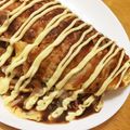 meyuyu's cooksnap of when they made 節約＆ヘルシー！もやしのお好み焼き風.