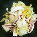 はるかのはは's cooksnap of when they made イカ一夜干しと白菜の塩麹バター炒め.