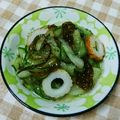 ＊れいぴん＊'s cooksnap of when they made モズク酢といろいろ野菜のサラダ♪.