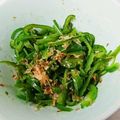 ryouji0329's cooksnap of when they made レンジで１分半！ピーマンのおひたし☆.