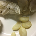ぷるみき's cooksnap of when they made 裏技de簡単丸ごと皮むき♡ﾆﾝﾆｸ丸揚げ.