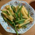 あゆはと's cooksnap of when they made じゃが芋とにんにくの芽のピリ辛味噌炒め.