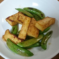 かいたまま's cooksnap of when they made 厚揚げとスナップエンドウのバター炒め.