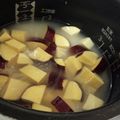 medysnb's cooksnap of when they made さつまいもご飯✩.