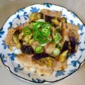 MAYOnna1se's cooksnap of when they made 焼肉のタレと豚コマで簡単！麻婆茄子風.