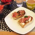 レモン マカロン's cooksnap of when they made アボカドハムチーズトースト.