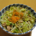 もんしゅしゅ's cooksnap of when they made 塩だけ‼簡単‼大根とキャベツのツナ和え.