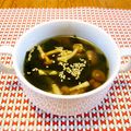 アイリッシュショコラ's cooksnap of when they made わかめとしめじのコンソメスープ.