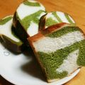 ハチワレねこ's cooksnap of when they made 春到来♪抹茶みるくブレッド＆ロール.