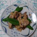 イチゴ、イチゴ。's cooksnap of when they made うま！スナップエンドウと豚肉の味噌炒め.