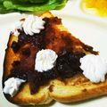 choco831's cooksnap of when they made 私だけの最高の＊あん＆生クリームトースト.