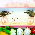まやチャン's cooksnap of when they made やる気の炎☆合格☆よろこんぶおにぎり.