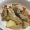 リラシャン's cooksnap of when they made 圧力鍋で★れんこんと鶏手羽元の煮物.