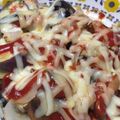 リラシャン's cooksnap of when they made ナスとトマトケチャップのチーズ焼き.