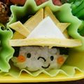 パパチとママチ's cooksnap of when they made 薄焼き卵でこどもの日のかぶと作り.