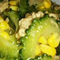 みきてぃぬん's cooksnap of when they made ゴーヤとコーンの塩豚カルビ丼.