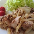 きょうこxxx's cooksnap of when they made ☆玉ねぎも一緒に☆豚の生姜焼き☆.