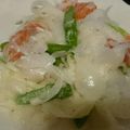 ももpppp's cooksnap of when they made 新玉ねぎたっぷりのアボカドサーモンサラダ.