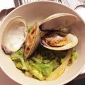 caruga's cooksnap of when they made 焼きキャベツが主役！ホンビノス貝の酒蒸し.