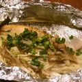 よよっち♪'s cooksnap of when they made 鮭とキノコのバターdeホイル蒸し☆.